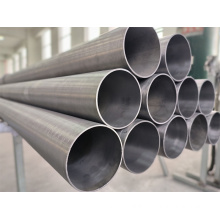 Titanium alloy welded seamless steel pipe